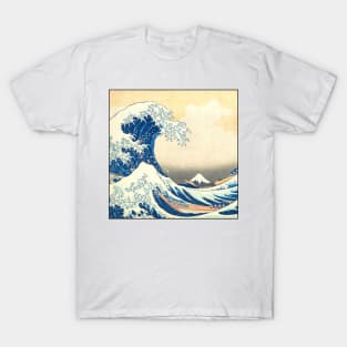 The Big Great Wave Off Hokusai Japanese Katsushika Kanagawa T-Shirt